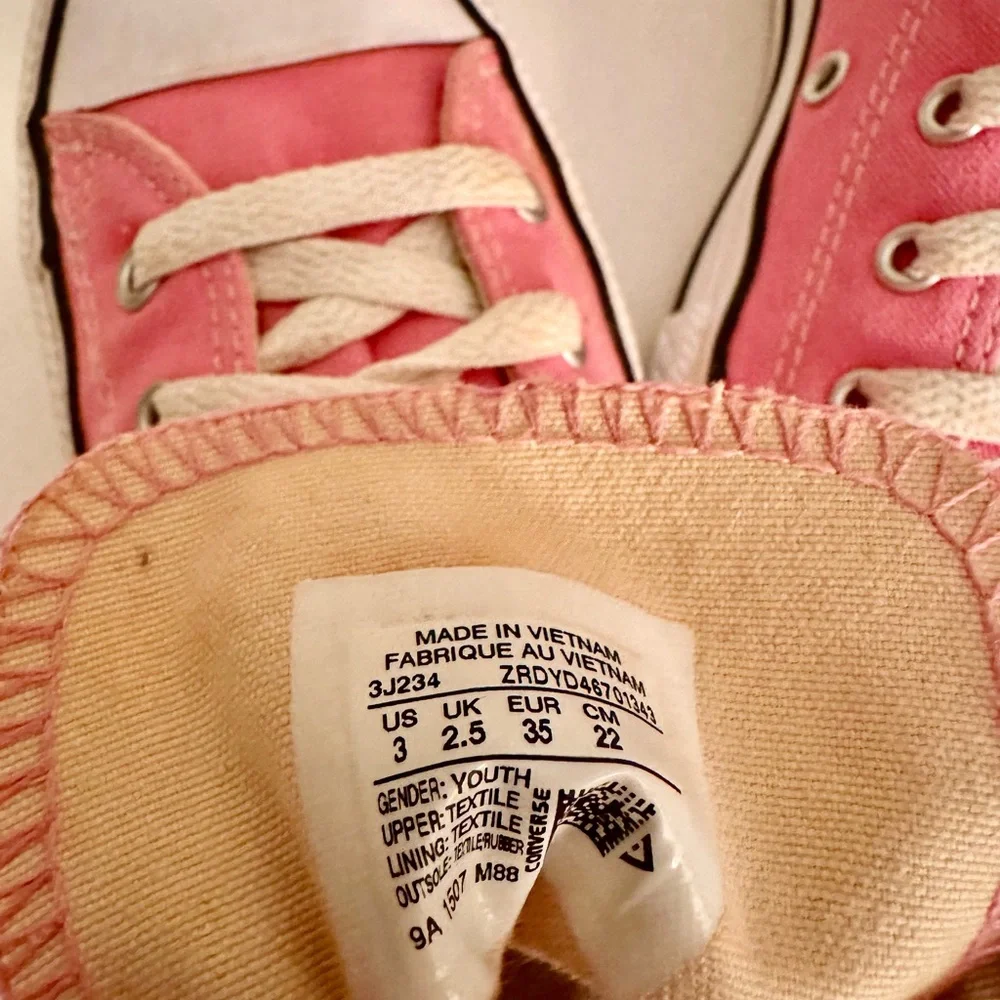 Converse Kids' Chuck Taylor All Star High Top Sneakers - Pink